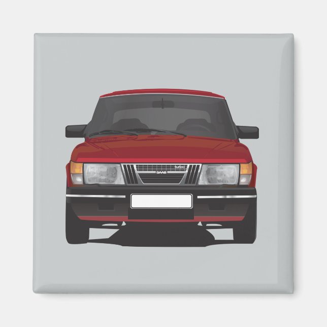 Saab 900 Turbo Magnet (Framsidan)
