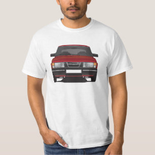 Saab 900 turbo (röd) tee
