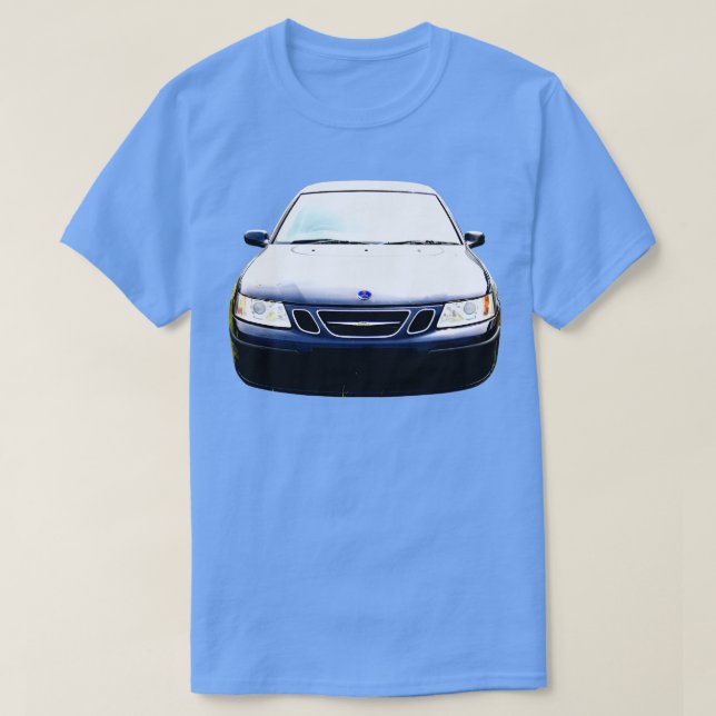 Saab 93 OG 1:a generation klassisk högkontrast T Shirt (Design framsida)