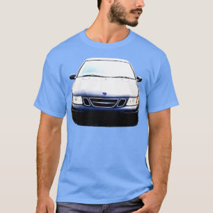 Saab 93 OG 1:a generation klassisk högkontrast T Shirt