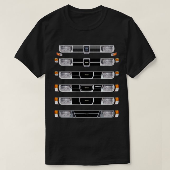 SAAB 99 1968-1985 T SHIRT (Design framsida)