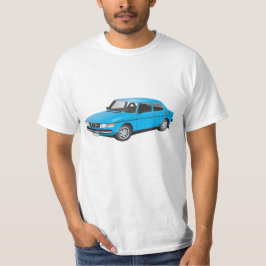 SAAB 99 blå Tee Shirt