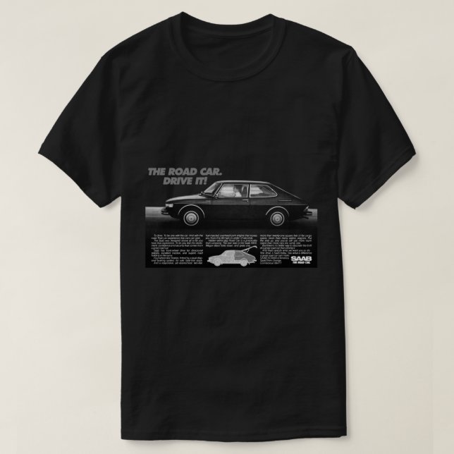 SAAB 99 T SHIRT (Design framsida)