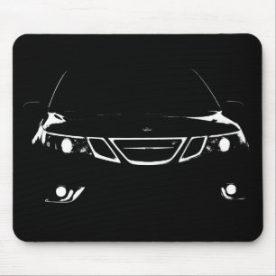 Saab 9-3 Aero Mousepad Musmatta