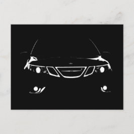 Saab 9-3 Aero-vykort Vykort
