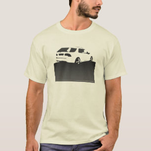 Saab 9-5 Aero baksida - kol för ljusa skjortor T Shirt