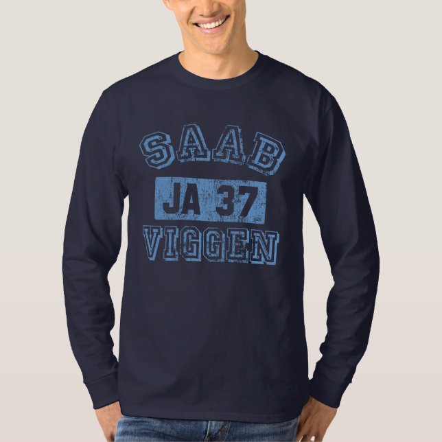 Saab Viggen Tee Shirt (Framsida)