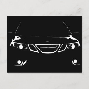 Saab vykort
