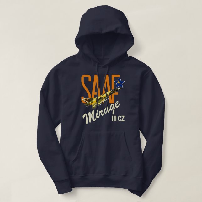 SAAF MIRAGE III CZ HOODIE (Design framsida)