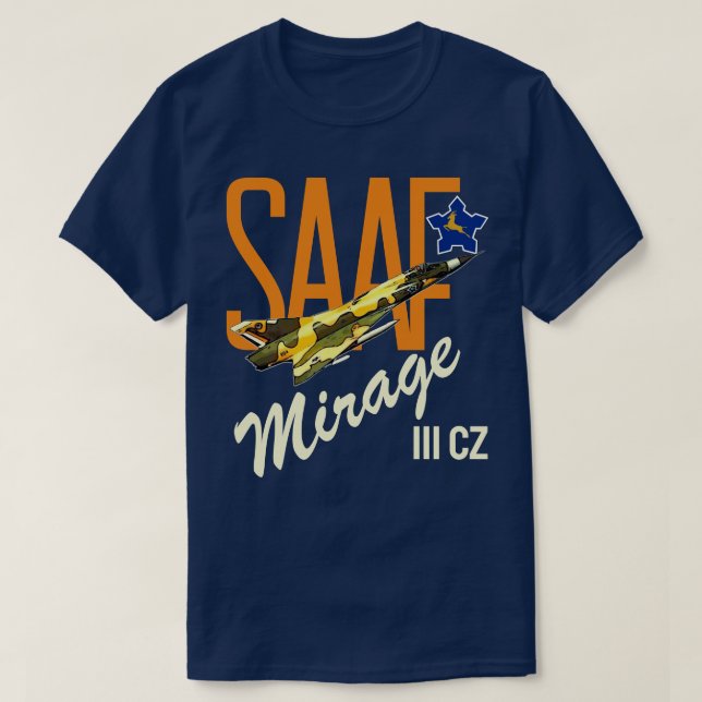 SAAF MIRAGE III CZ T SHIRT (Design framsida)