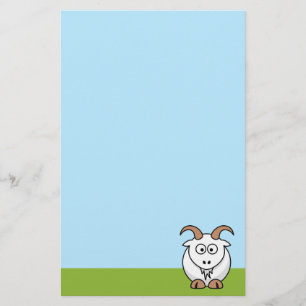 Saanen Goat Brevpapper