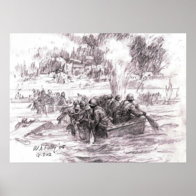 Saar River under brand Poster (Framsidan)