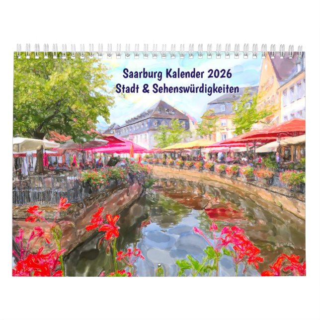 Saarburg Kalender – Stad & Severdigheter (Omslag)