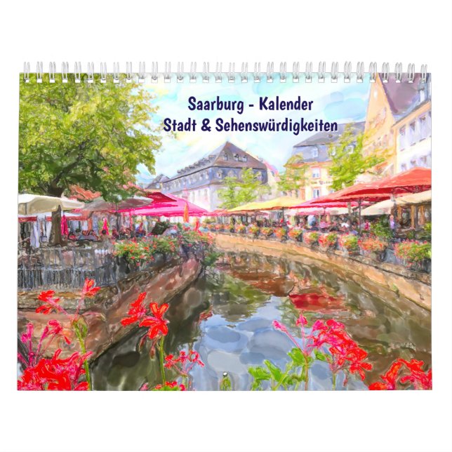 Saarburg Kalender – Stad & Severdigheter (Omslag)