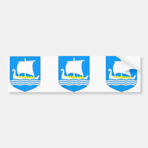 Saaremaa Estland Bildekal
