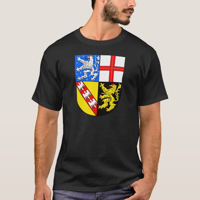 Saarland Wappen T-shirt (Framsida)
