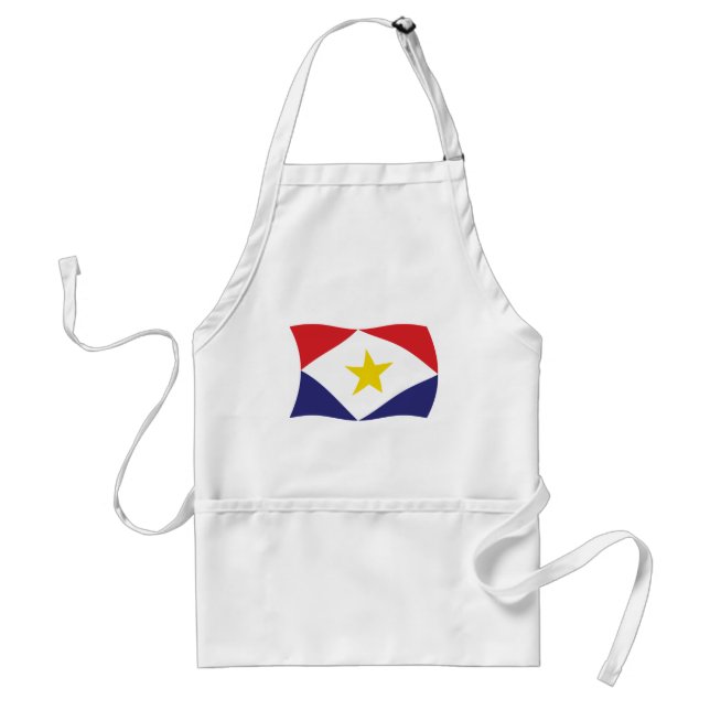 Saba Förklädesflagga Förkläde (Framsidan)
