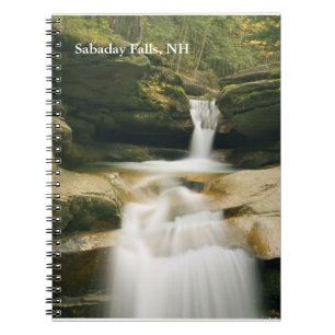 Sabaday Falls, NH Spiral bärbar dator Anteckningsbok
