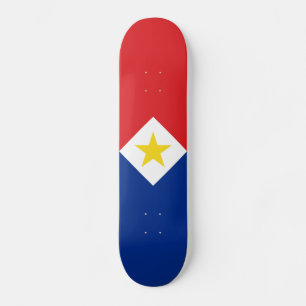 Sabas flagga mini skateboard bräda 18,5 cm