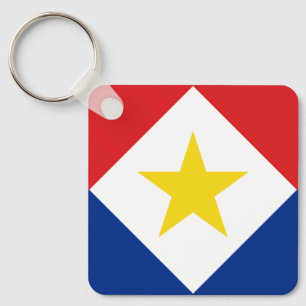 Sabas flagga nyckelring