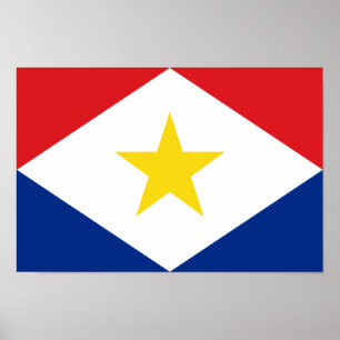 Sabas flagga poster
