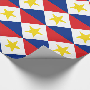 Sabas flagga presentpapper