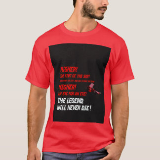 Sabaton Red Baron Lyric Design Graphic  T Shirt