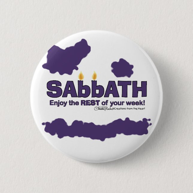 Sabbat med ljus - Njut av veckans REST Knapp (Framsida)