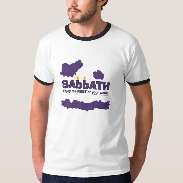 Sabbat med ljus - Njut av veckans REST Tröja (Framsida)