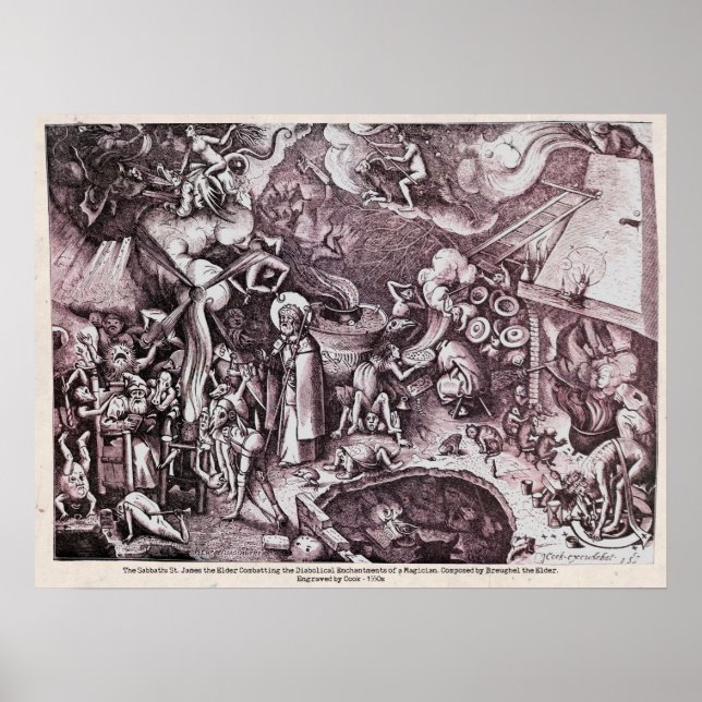 Sabbath - St James och Magician Poster (Framsidan)