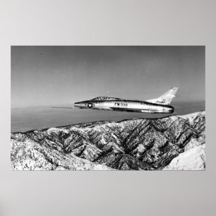 Sabel för toppen F-100 Poster