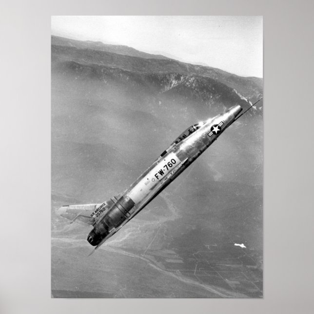 Sabel för toppen F-100 Poster (Framsidan)