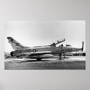Sabel för toppen F-100 Poster