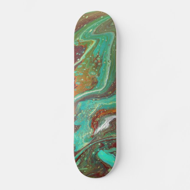 Sabeldans 1 Abstrakt Skateboard (Framsida)