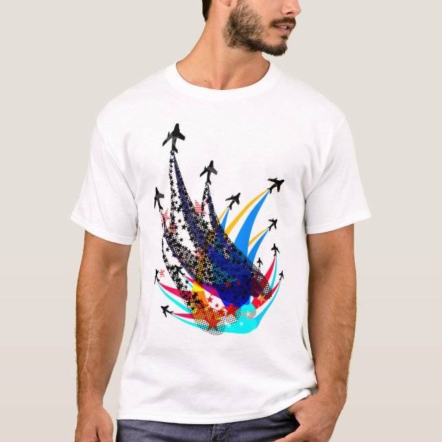 sabelflyg tee shirt (Framsida)