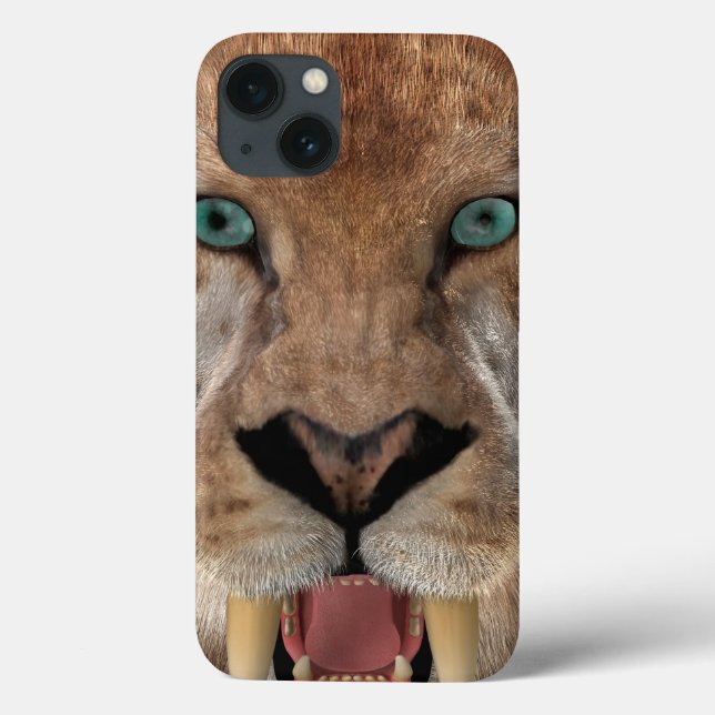 Sabeltandad tiger eller Smilodon (Baksida)