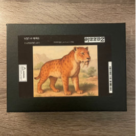 Saber-Tooth Tiger Natural History Puzzle Pussel
