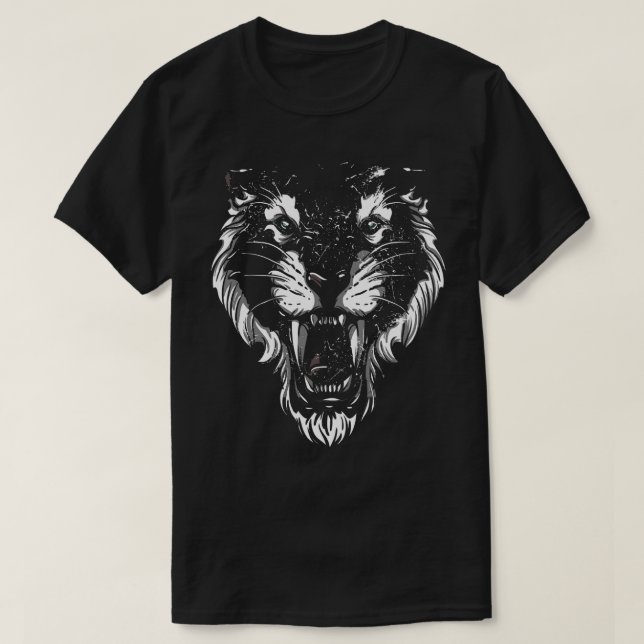 Sabertandkatt 1 t shirt (Design framsida)