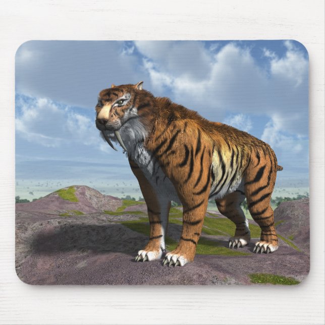 Sabertandtiger Musmatta (Framsidan)