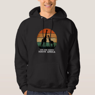 Sabi Sand reservat, Sydafrika Giraffe Safari Nat Hoodie