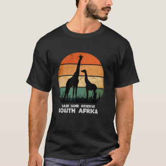 Sabi Sand reservat, Sydafrika Giraffe Safari Nat T Shirt