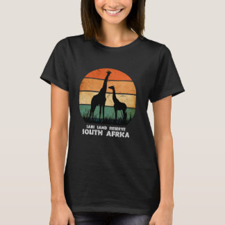 Sabi Sand reservat, Sydafrika Giraffe Safari Nat T Shirt