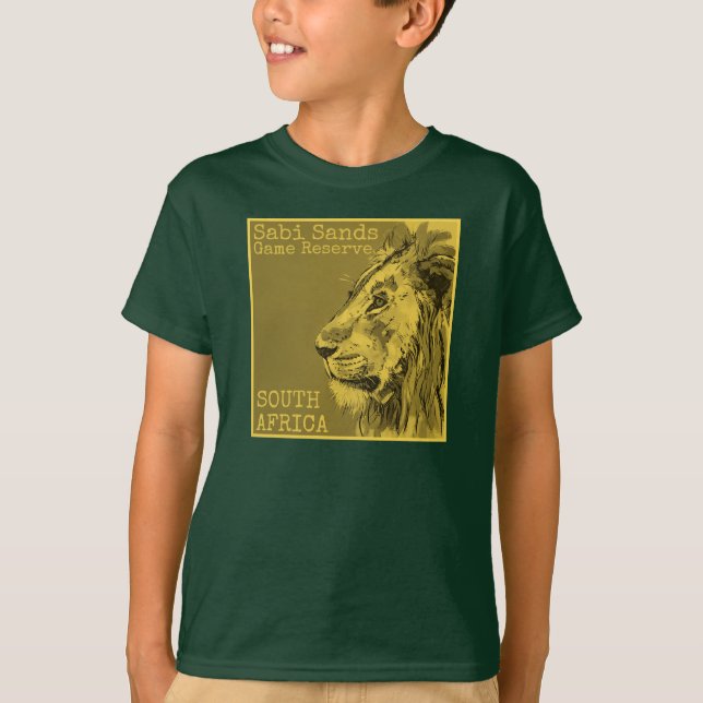 Sabi Sands Game Reserve T Shirt (Framsida)