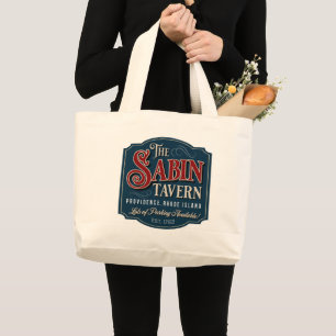 Sabin Tavern - Jumbo Tote! Tygkasse
