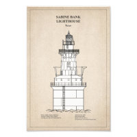 Sabine Bank Lighthouse - Texas - SBD
