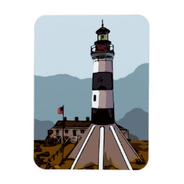 SABINE PASS LIGHTHOUSE MAGNET