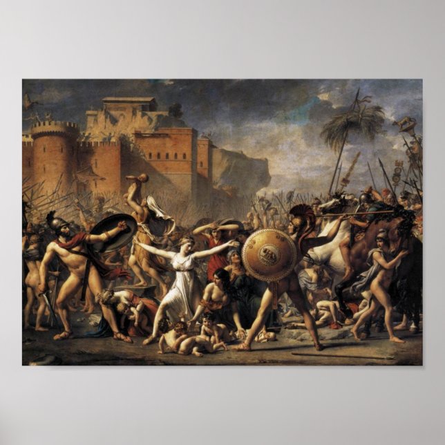 Sabine Women (1799) Poster (Framsidan)