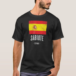 Sabiote Spain ES Flagga City Bandera Ropa T Shirt