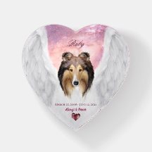 Sable Collie Angel Hund Heaven - Pet Memorial Hear