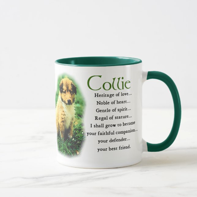 Sable Collie Gifts Mugg (Höger)